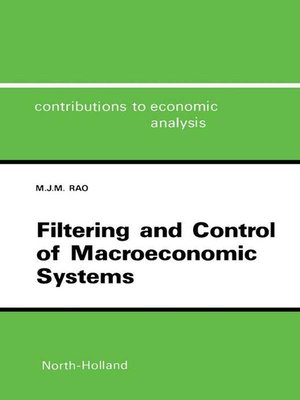 cover image of Filtering and Control of Macroeconomic Systems